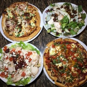 Gluten-free pizzas and salads from Base Camp Pizza Co